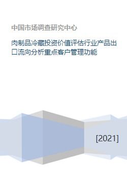 肉制品行业投资价值深度评估 冷藏市场机遇与出口客户管理策略